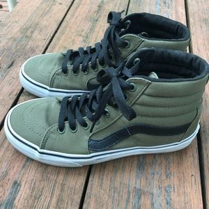 High Top Green Vans
